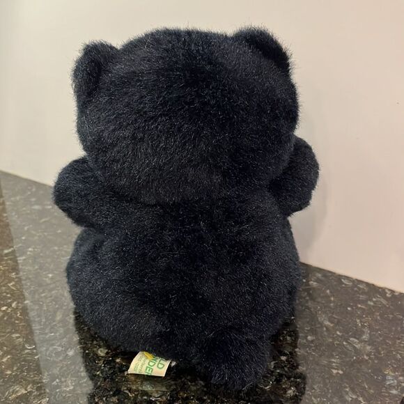 WILD WONDERS CANADA * -Plush Stuffed * Animal -Black Bear- Size 9” - Picture 4 of 9